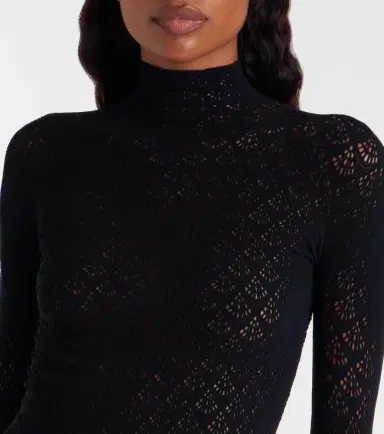 Wolford Knitted semi-sheer minidress | Thumbnail 3
