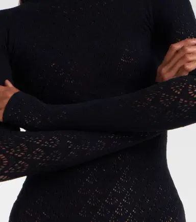 Wolford Knitted semi-sheer minidress | Thumbnail 4