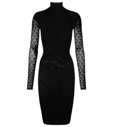 Wolford Knitted semi-sheer minidress | Thumbnail 1