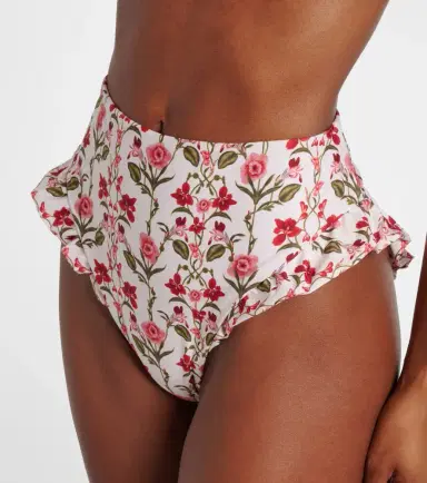 Agua by Agua Bendita Jengibre floral bikini bottoms | Thumbnail 3