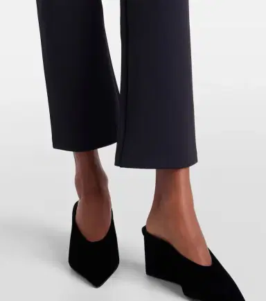 Wolford Midnight Grace high-rise jersey slim pants | Thumbnail 2