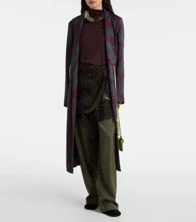 Dries Van Noten Huala draped top | Thumbnail 3 Dries Van Noten Huala draped top | Thumbnail 3