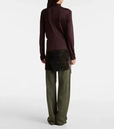 Dries Van Noten Huala draped top | Thumbnail 4 Dries Van Noten Huala draped top | Thumbnail 4