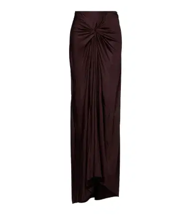 Dries Van Noten Draped maxi skirt | Thumbnail 1