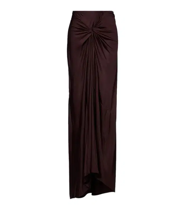 Dries Van Noten Draped maxi skirt
