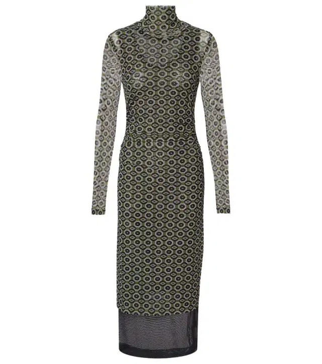 Dries Van Noten Printed midi dress