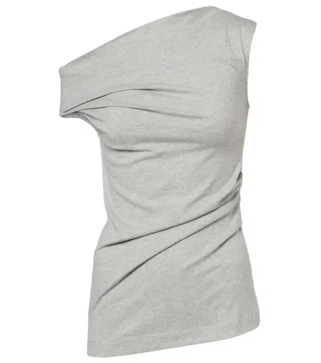 Dries Van Noten Draped cotton jersey top