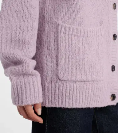Dries Van Noten Alpaca and wool-blend cardigan | Thumbnail 2