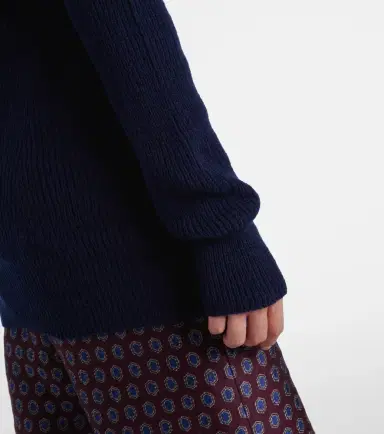 Dries Van Noten Ribbed-knit wool turtleneck sweater | Thumbnail 4