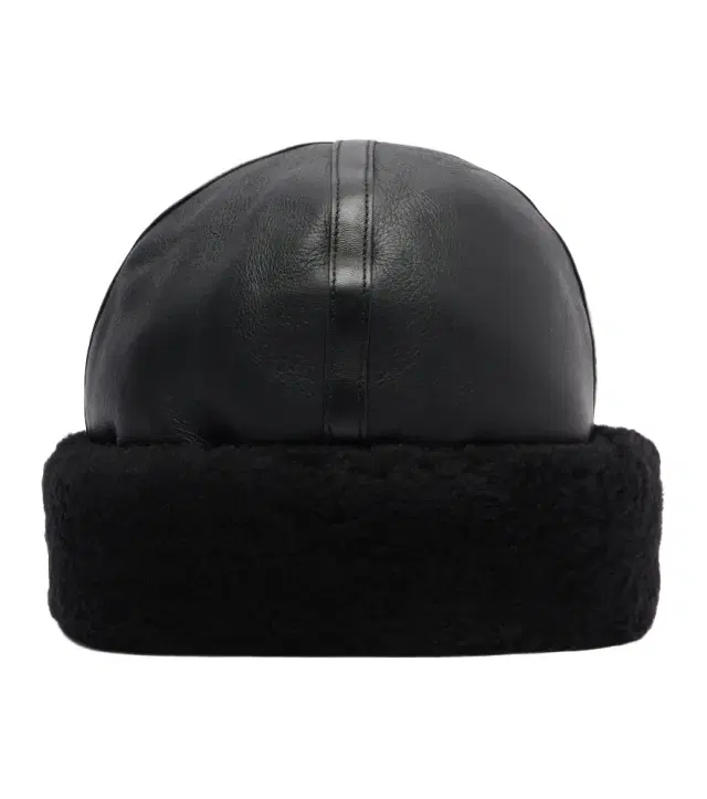 Toteme Shearling-trimmed leather hat