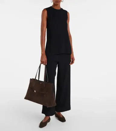 Toteme Lounge suede tote bag | Thumbnail 4