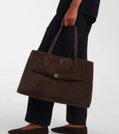 Toteme Lounge suede tote bag | Thumbnail 6