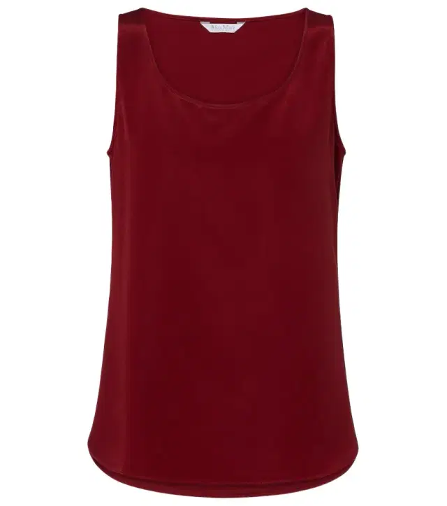Max Mara Pecora silk-blend top