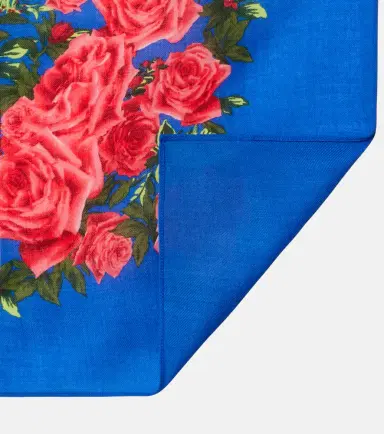 Magda Butrym Floral wool scarf | Thumbnail 3
