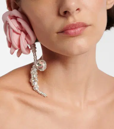 Magda Butrym Embellished gold-plated single earring | Thumbnail 5