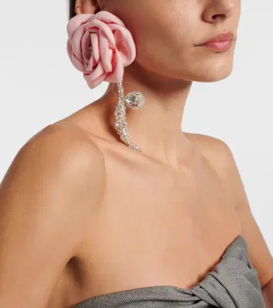 Magda Butrym Embellished gold-plated single earring | Thumbnail 6