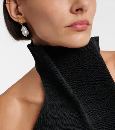 Magda Butrym Baroque pearl gold-plated drop earrings | Thumbnail 5