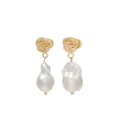 Magda Butrym Baroque pearl gold-plated drop earrings | Thumbnail 1