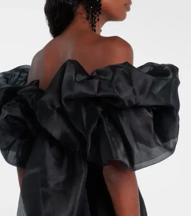 Leo Lin Zayna sequined gown and cape set | Thumbnail 2