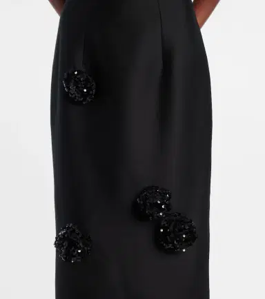 Leo Lin Zayna sequined gown and cape set | Thumbnail 4