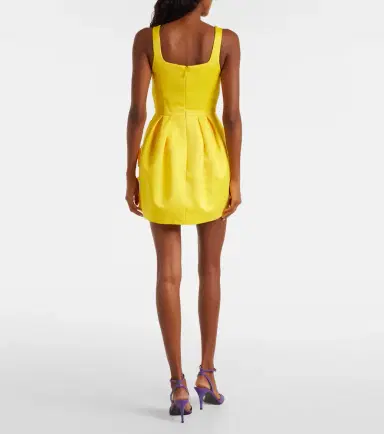 Leo Lin Piper floral-appliqué minidress | Thumbnail 3