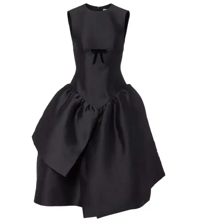 Shushu/Tong Bow-detail midi dress