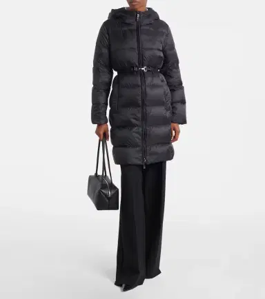 Max Mara Belted quilted down coat | Thumbnail 2 Max Mara Belted quilted down coat | Thumbnail 2