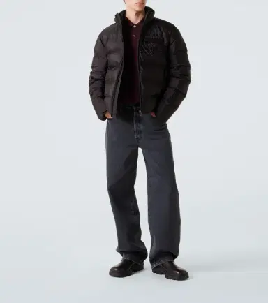 Prada Logo quilted down jacket | Thumbnail 2