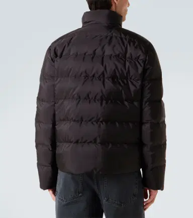 Prada Logo quilted down jacket | Thumbnail 4