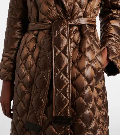 Max Mara Cube Spaces belted down coat | Thumbnail 6 Max Mara Cube Spaces belted down coat | Thumbnail 6