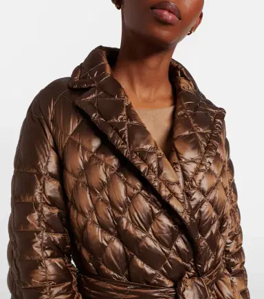 Max Mara Cube Spaces belted down coat | Thumbnail 7 Max Mara Cube Spaces belted down coat | Thumbnail 7