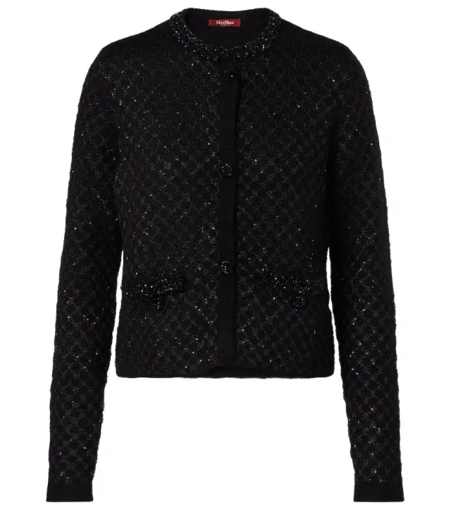 Max Mara Perdoni sequined cardigan
