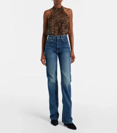 Nili Lotan Joan mid-rise straight jeans | Thumbnail 7 Nili Lotan Joan mid-rise straight jeans | Thumbnail 7