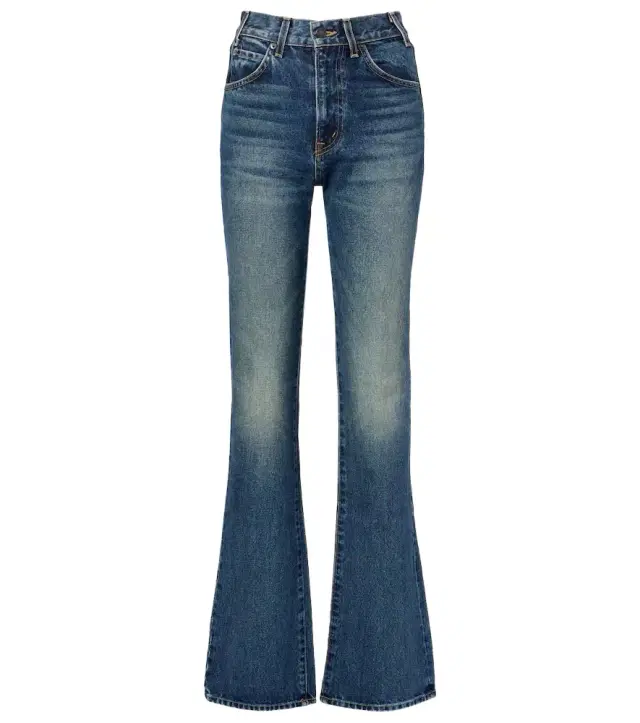 Nili Lotan Joan mid-rise straight jeans