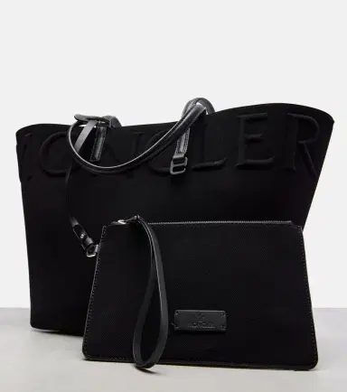 Moncler Very Mini knitted tote bag | Thumbnail 4 Moncler Very Mini knitted tote bag | Thumbnail 4