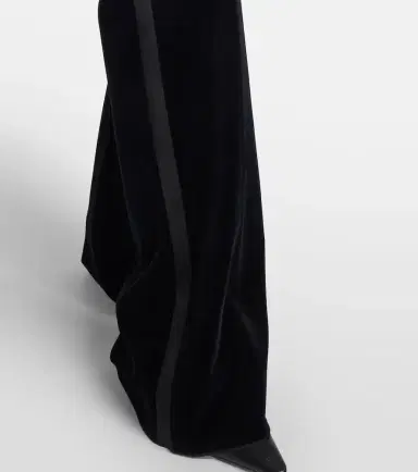 Max Mara Vetrino cotton velvet flared pants | Thumbnail 5