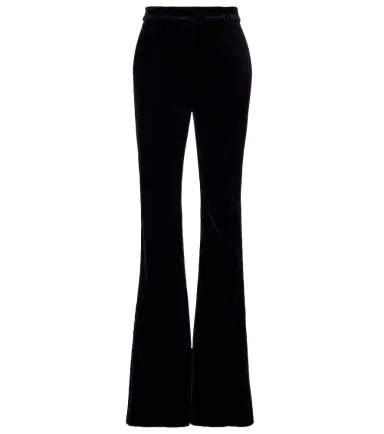 Max Mara Vetrino cotton velvet flared pants | Thumbnail 1