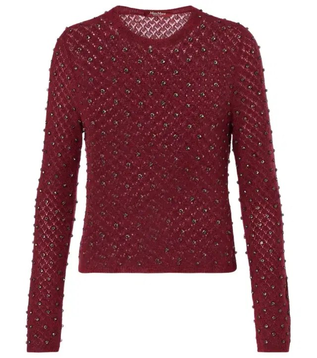 Max Mara Rally mohair and wool-blend sweater