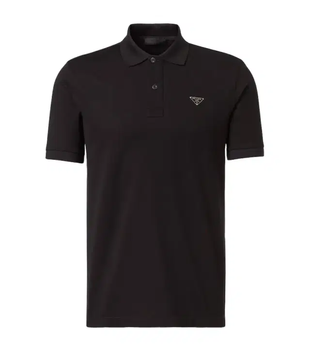 Logo cotton polo shirt