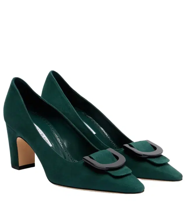 Manolo Blahnik Beti 70 suede pumps