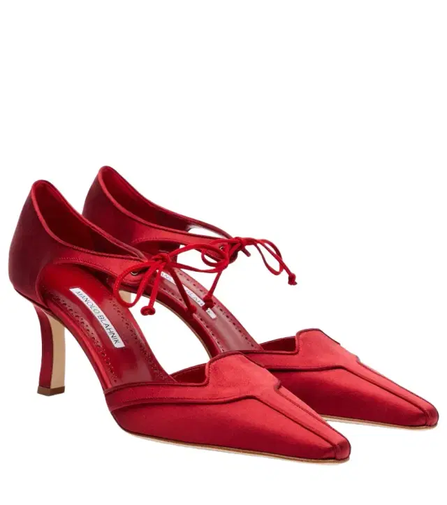 Manolo Blahnik Orata 70 satin pumps