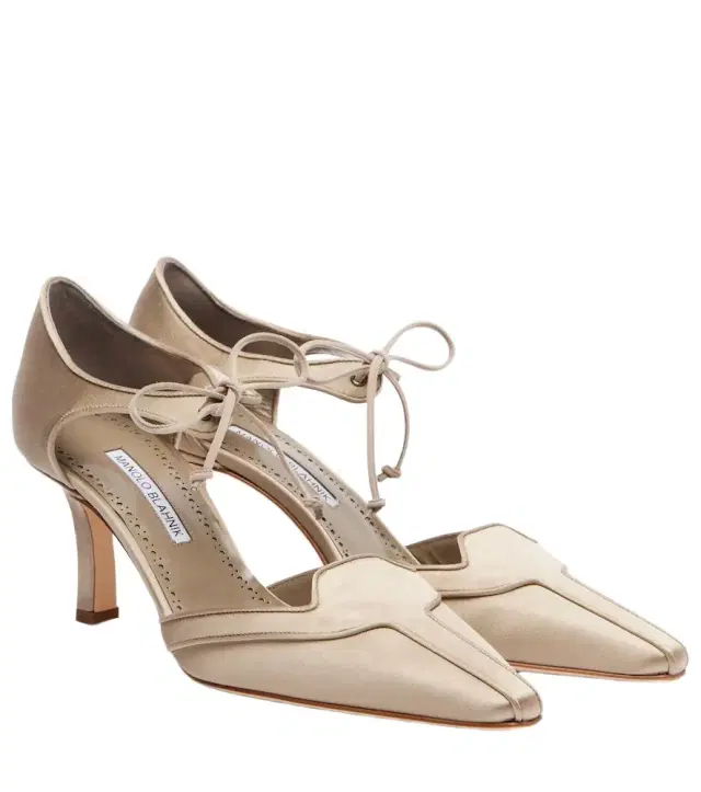Manolo Blahnik Orata 70 satin pumps