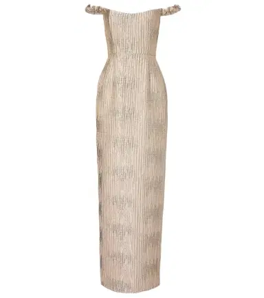 Markarian Yolanda off-shoulder brocade gown | Thumbnail 1