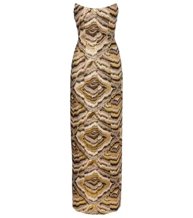Markarian Odessa paneled jacquard gown | Thumbnail 1