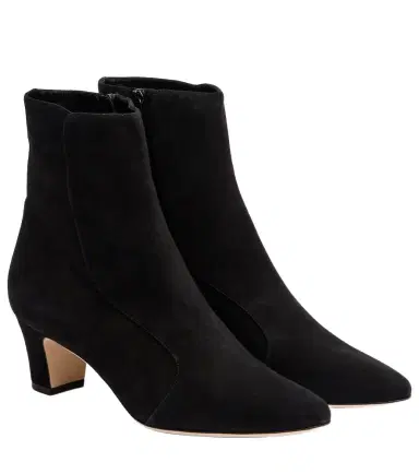 Manolo Blahnik Myconia 50 suede ankle boots | Thumbnail 1 Manolo Blahnik Myconia 50 suede ankle boots | Thumbnail 1