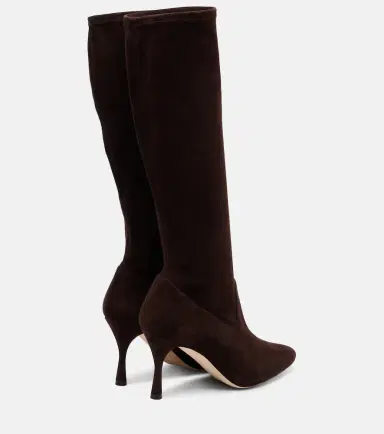 Manolo Blahnik Myconia suede knee-high boots | Thumbnail 4 Manolo Blahnik Myconia suede knee-high boots | Thumbnail 4
