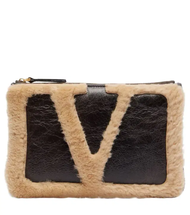 Valentino Garavani Viva Superstar Medium leather pouch