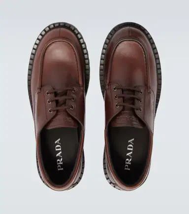 Prada Leather loafers | Thumbnail 7