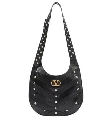 Valentino Garavani Hoboho Large studded leather shoulder bag | Thumbnail 1 Valentino Garavani Hoboho Large studded leather shoulder bag | Thumbnail 1