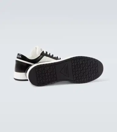 Prada Downtown leather sneakers | Thumbnail 2